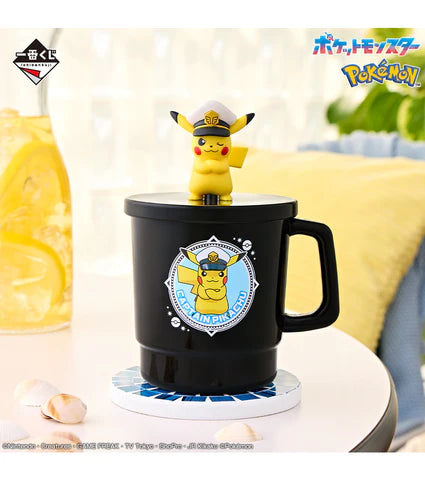 Ichiban Kuji Price D Captain Pikachu Cup