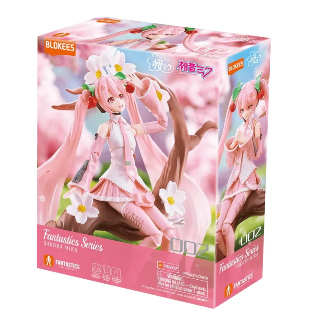 Sakura Miku Blokees Figure